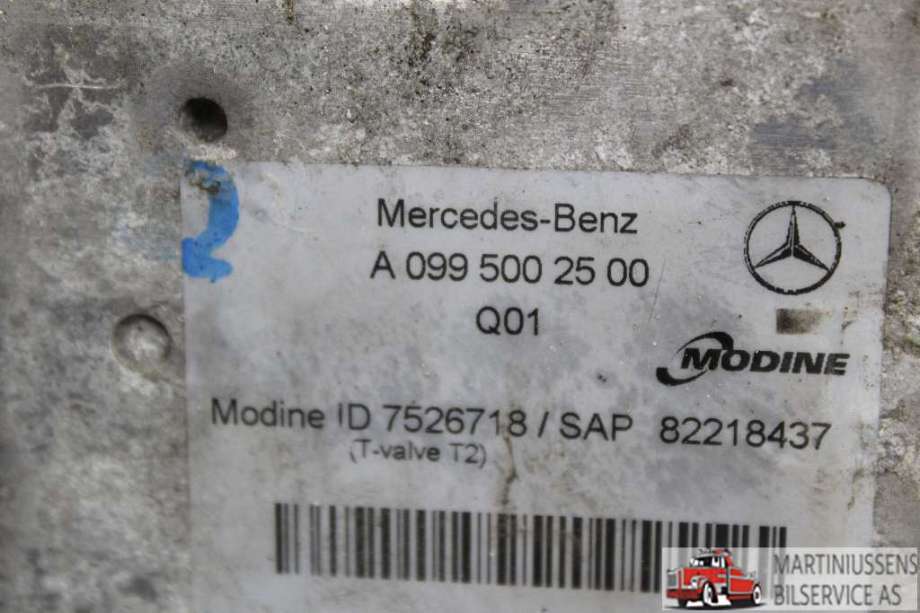 Oljekjøler til Mercedes C-Klasse 2014-2018 (Fase 1) (W205) (W205) (MERCEDES||A 099 500 25 00)