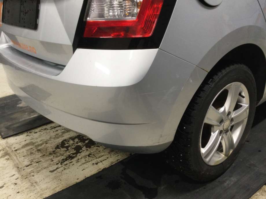Støtfanger bak til Škoda Fabia 2014-2021 (Type III)  (SKODA|)