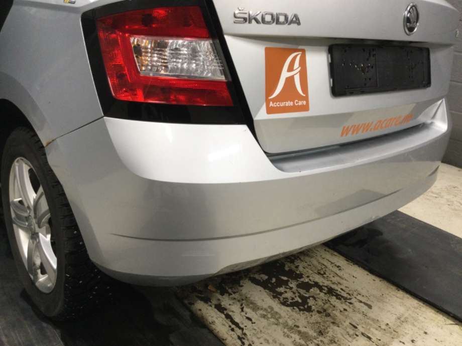 Støtfanger bak til Škoda Fabia 2014-2021 (Type III)  (SKODA|)