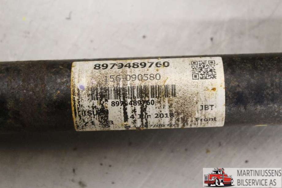 Mellomaksel fremre til Isuzu D-Max 2017-2020 (Type II, Fase 2)  (ISUZU||8979489760)