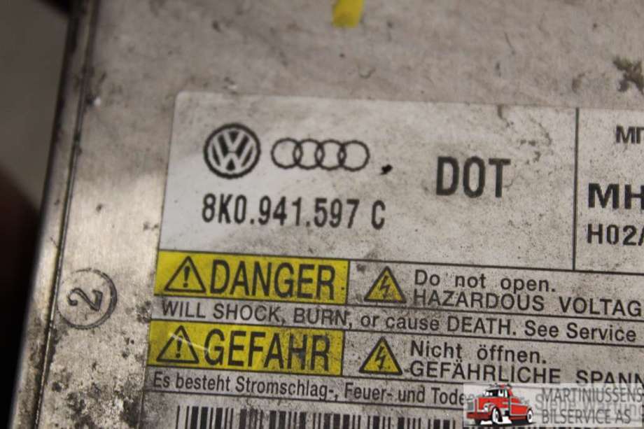 Styreenhet xenon/ballast til Audi A4 2007-2014 (Type IV) (B8) (B8) (AUDI||8K0.941.597.C)