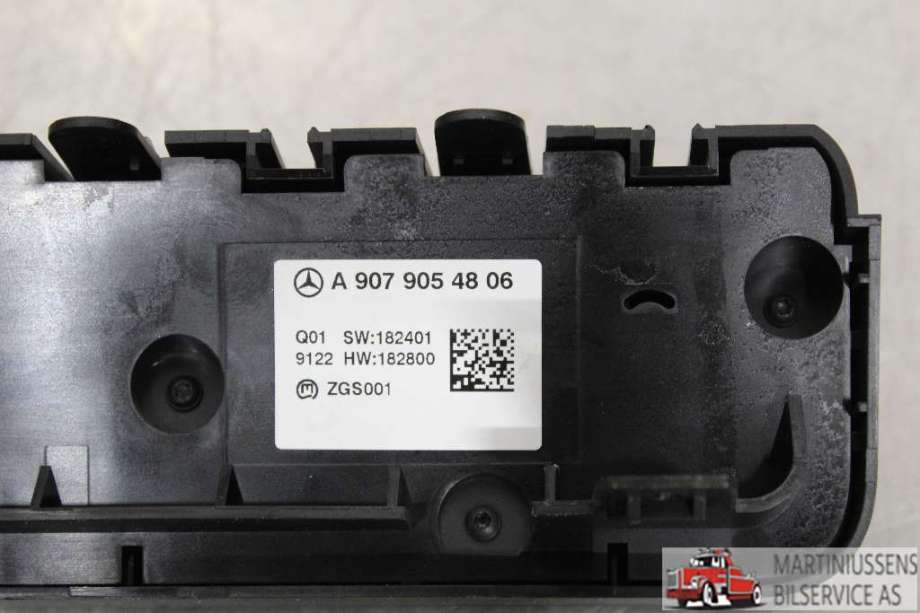 Varmeapparat betjening til Mercedes Sprinter 2018-->> (907/910) (907/910) (MERCEDES||A 907 905 48 06)