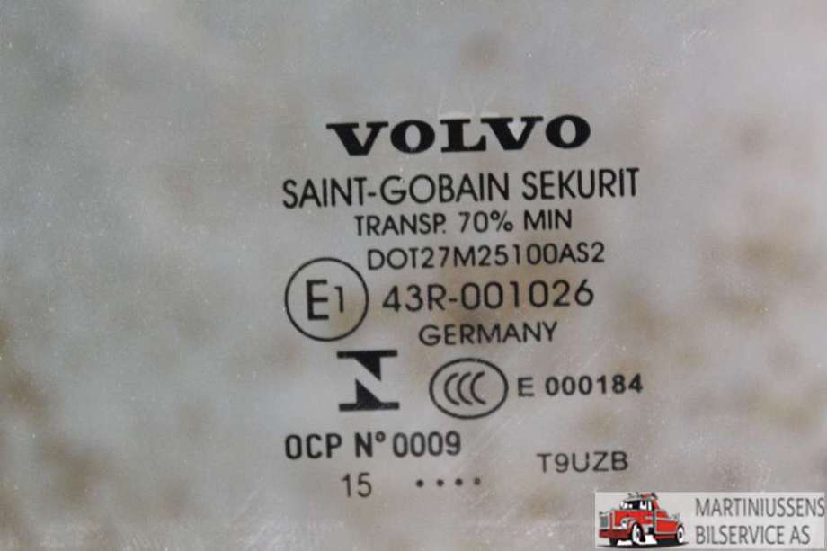 Siderute venstre foran til Volvo XC90 2015-2025 (Type II)  (VOLVO|)