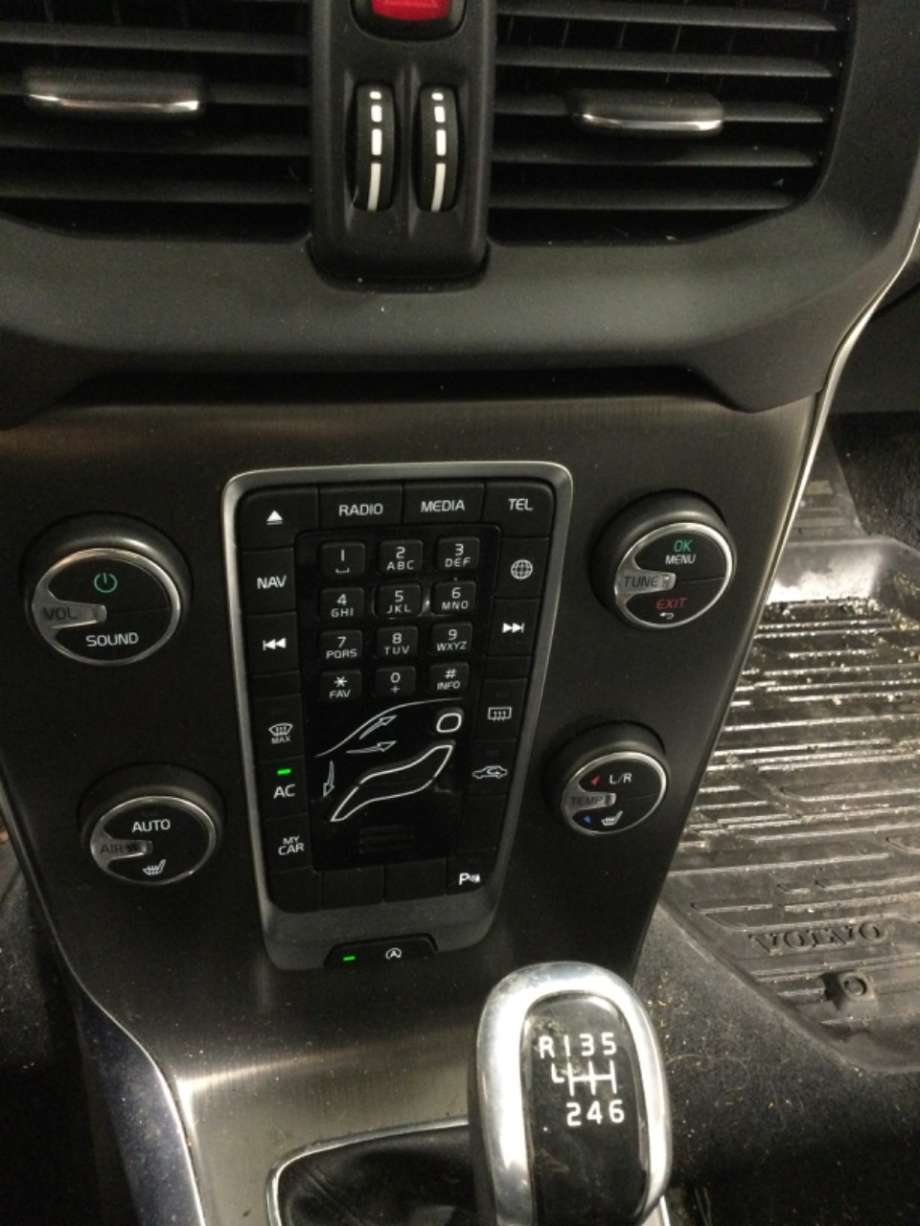 Varmeapparat betjening til Volvo V40, 2012-2019  (VOLVO|)