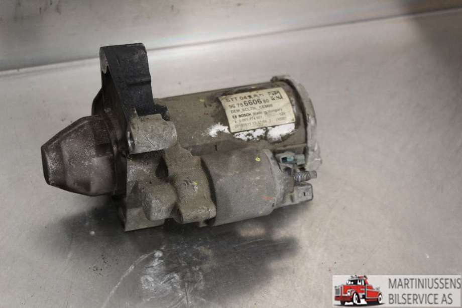 Starter diesel til Citroën Berlingo 2015-2019 (Type II, Fase 2)  (CITROEN||9675660680)