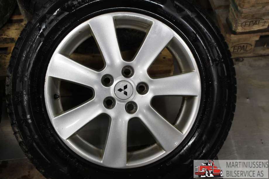 Felgsett aluminium til Mitsubishi Outlander 2010-2012 (Type II, Fase 2)  (MITSUBISHI|3 ET38;5X114|3;5X114|7X17 ET 38)