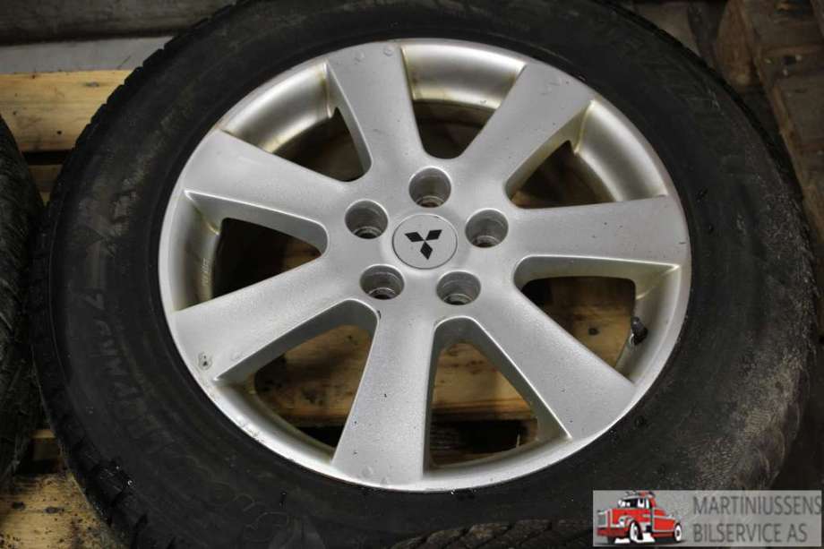 Felgsett aluminium til Mitsubishi Outlander 2010-2012 (Type II, Fase 2)  (MITSUBISHI|3 ET38;5X114|3;5X114|7X17 ET 38)