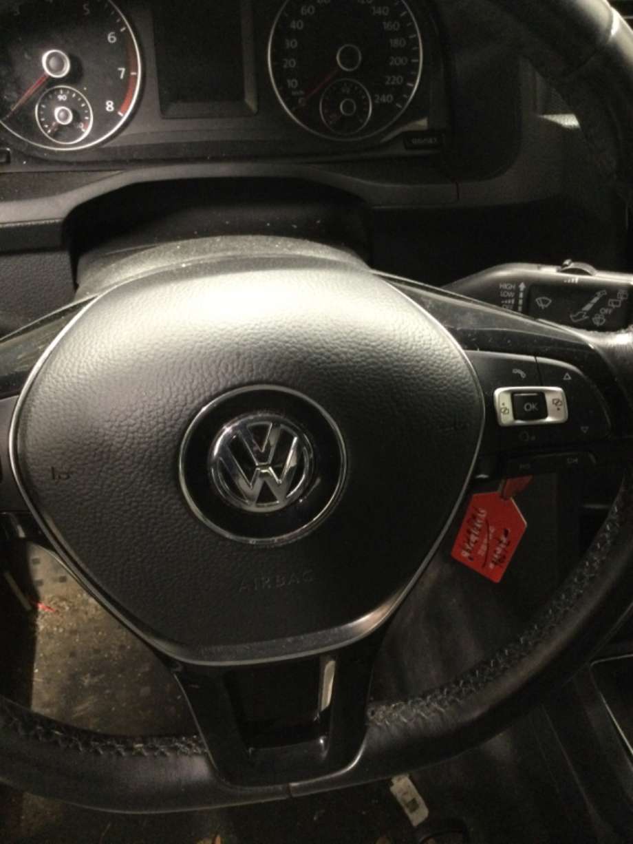 Airbag rattpute til VW Caddy, 2015-2020 (Type III, Fase 3)  (VOLKSWAGEN|)