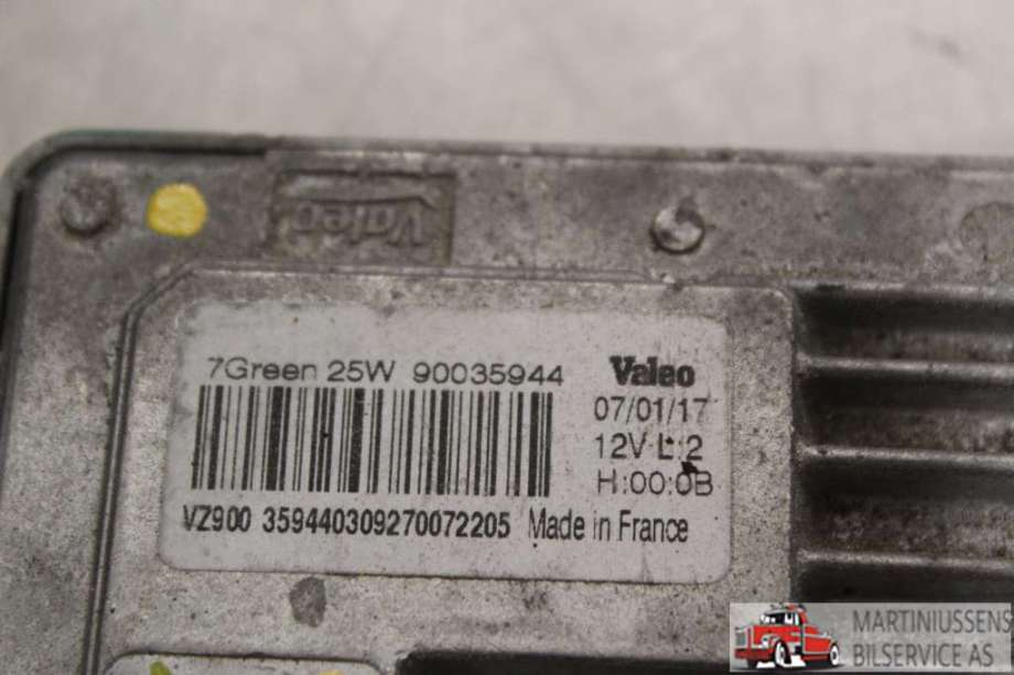 Styreenhet xenon/ballast til Toyota Proace 2016-->> (Type II)  (TOYOTA||90035944)