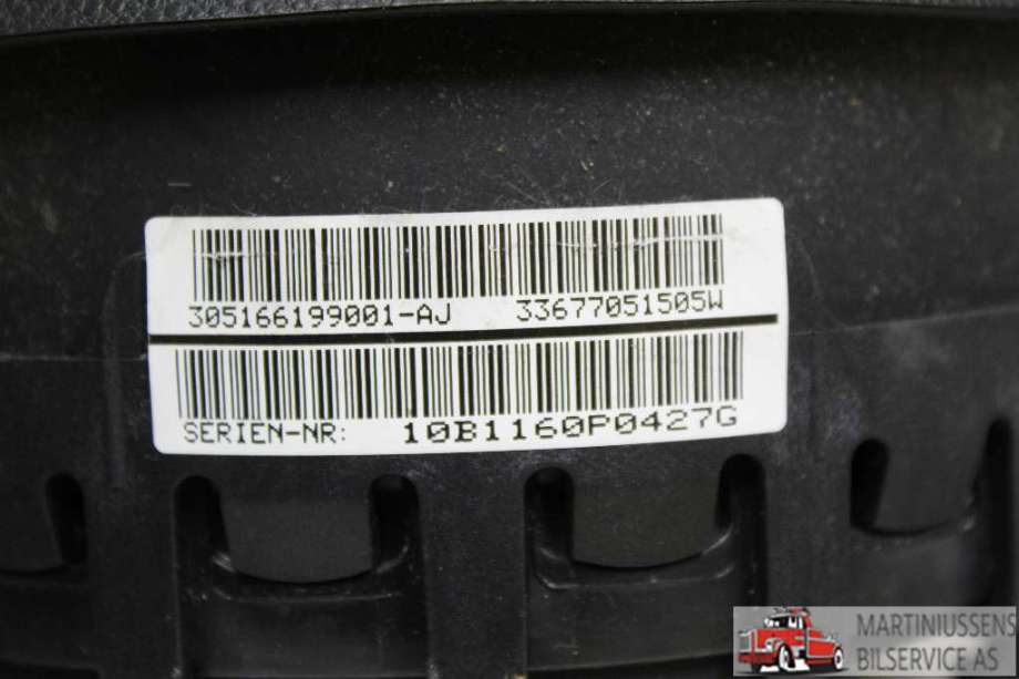 Airbag rattpute til BMW 3-Serie 2005-2011 (E90/E91/E92/E93) (E90/E91/E92/E93) (BMW||305166199001-AJ)