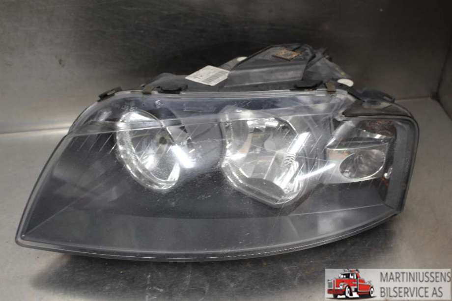 Frontlykt venstre halogen til Audi A3 2003-2008 (Type II, Fase 1) (AUDI||0 301 206 201)