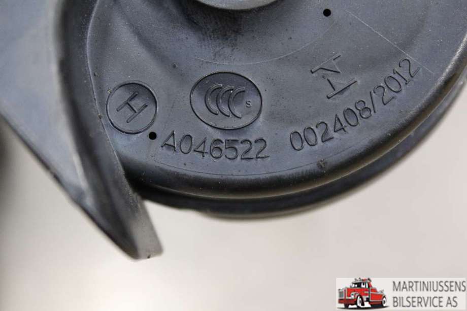 Horn/signalhorn til Volvo V70 2014-2016 (Type III, Fase 2)  (VOLVO||A046522)