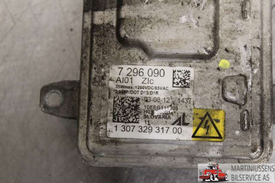 Styreenhet xenon/ballast til BMW 7-Serie 2009-2015 (F01/F02/F03/F04) (F01/F02/F03/F04) (BMW||1 307 329 317 00)