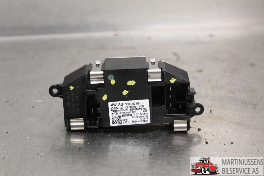 Varmeapparat motstand til Audi A3 2009-2012 (Type II, Fase 2)  (AUDI||3C0 907 521 F)