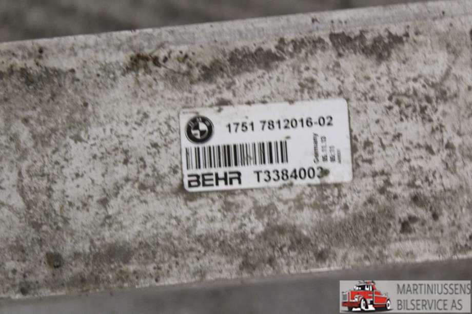 Intercooler til BMW 7-Serie 2009-2015 (F01/F02/F03/F04) (F01/F02/F03/F04) (BMW||1751 7812016-02)