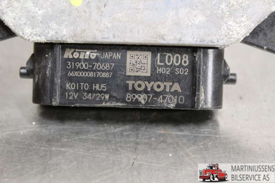 Styreenhet xenon/ballast til Toyota Prius 2016-2023 (Type IV) (combi) (combi) (TOYOTA||31900-70687)
