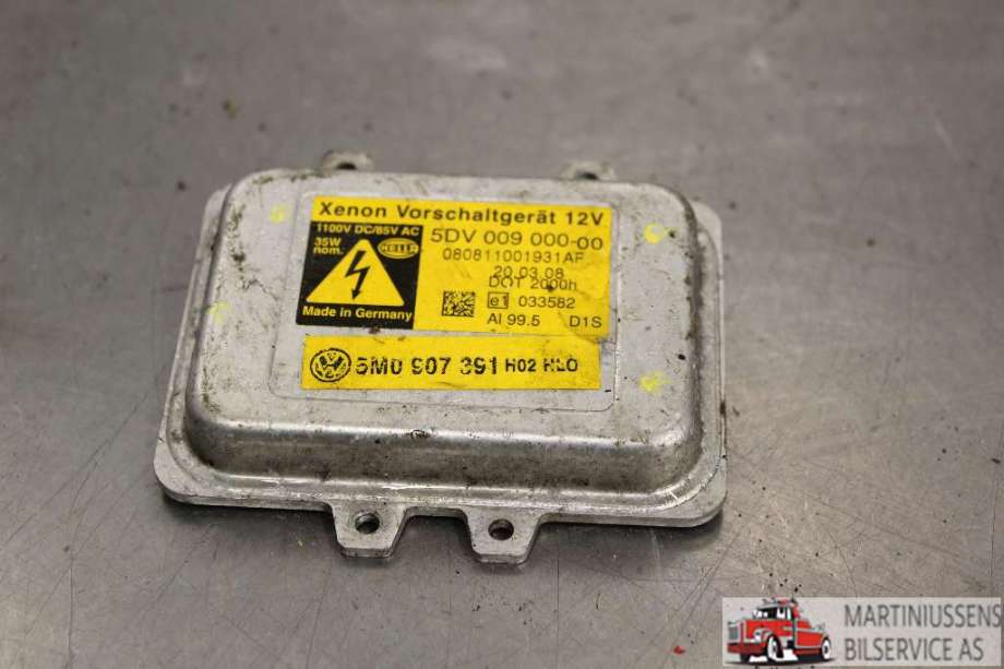 Styreenhet xenon/ballast til VW Touareg, 2007-2010 (Type I, Fase 2)  (VOLKSWAGEN|)