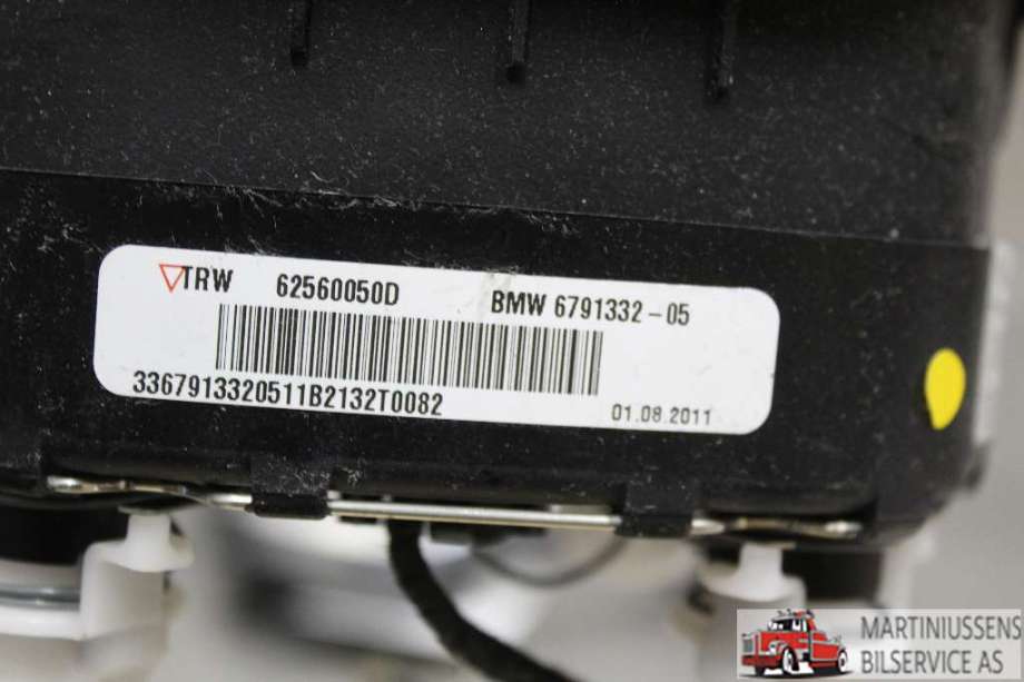 Airbag rattpute til BMW 1-Serie 2011-2015 (Fase 1) (F20/F21) (F20/F21) (BMW||6791332)