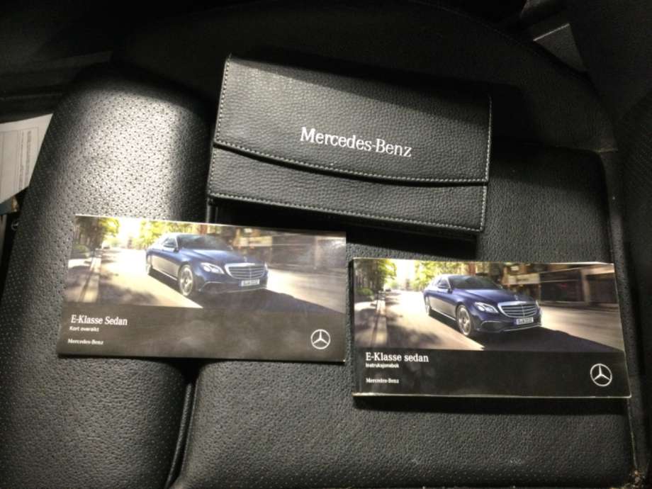 Instruksjonsbok til Mercedes E-Klasse, 2016-2023 (W213) (W213) (MERCEDES|)