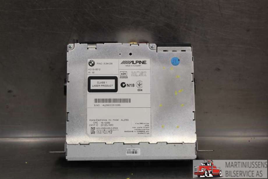 Bilstereo til BMW X3 2010-2017 (F25) (F25) (BMW||2012DJ1653)