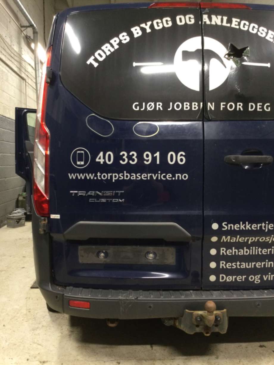 Dør venstre bak varebil til Ford Transit Custom, 2013-2023 (Type I)  (FORD|)