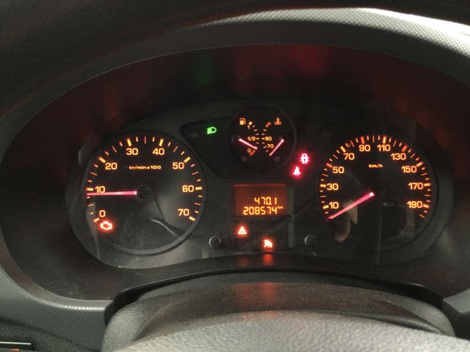 Speedometer til Peugeot Partner, 2015-2019 (Type II, Fase 2)  (PEUGEOT|)