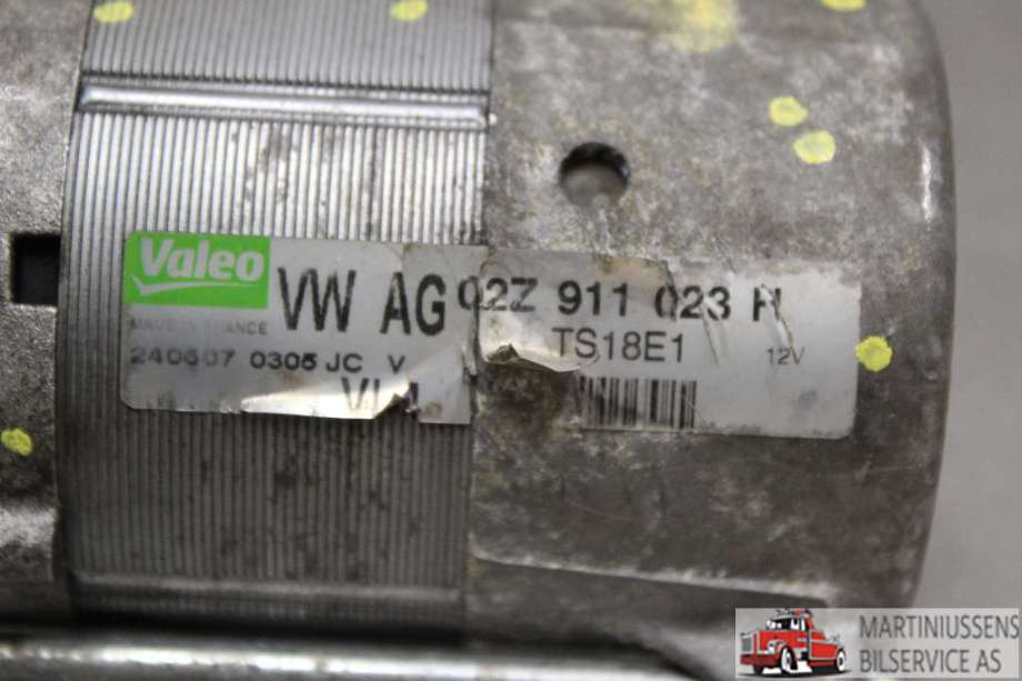 Starter diesel til Audi A3 2003-2008 (Type II, Fase 1) (AUDI||02Z 911 Q23 H)