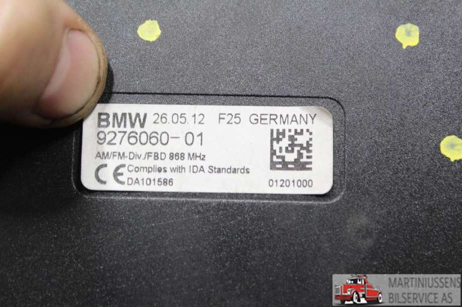 Antenne forsterker til BMW X3 2010-2017 (F25) (F25) (BMW||9276060-01)