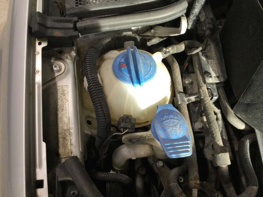 Ekspansjonstank til Audi A3, 2009-2012 (Type II, Fase 2)  (AUDI|)