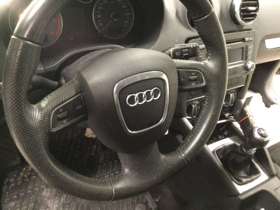 Airbag rattpute til Audi A3, 2009-2012 (Type II, Fase 2)  (AUDI|)