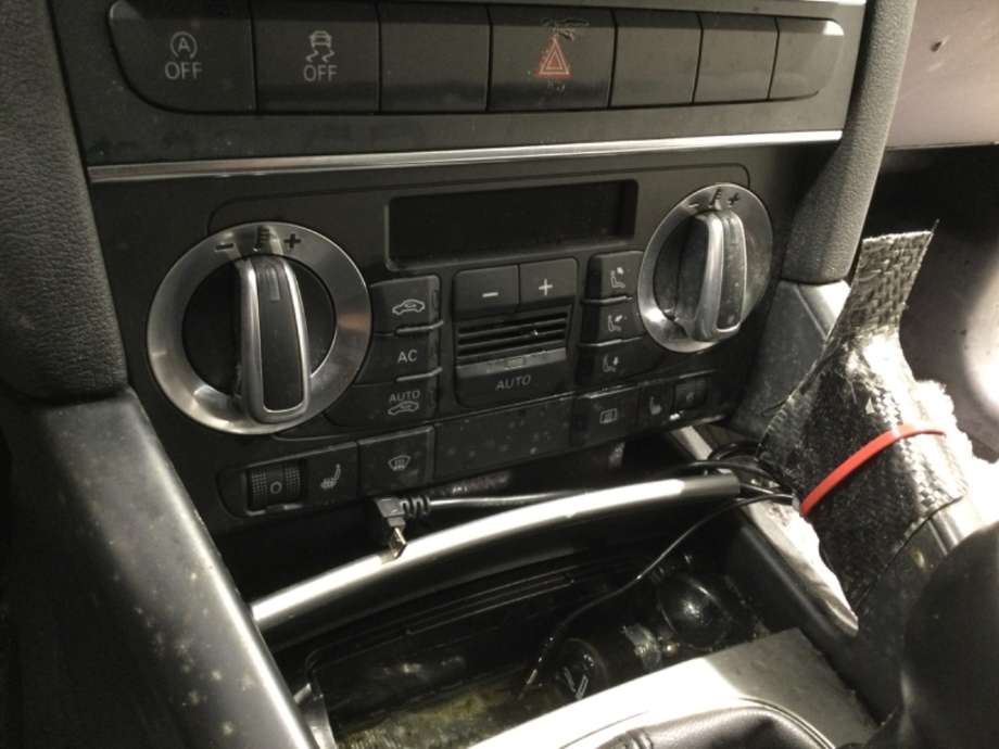 Varmeapparat betjening til Audi A3, 2009-2012 (Type II, Fase 2)  (AUDI|)