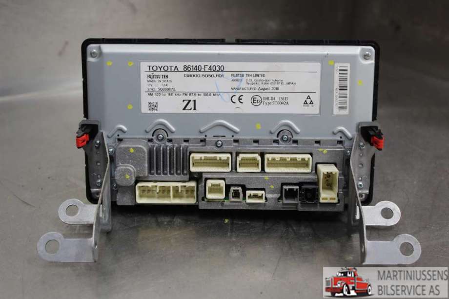 Instrument kjørecomputer til Toyota C-HR 2016-->>  (TOYOTA||86140-F4030)