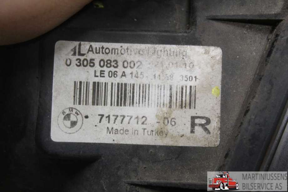 Tåkelykt høyre foran til BMW 5-Serie 2003-2010 (E60/E61) (E60/E61) (BMW||7177712-06)