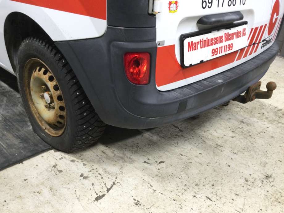 Støtfanger bak til Renault Kangoo 2008-2021 (Type II)  (RENAULT|)