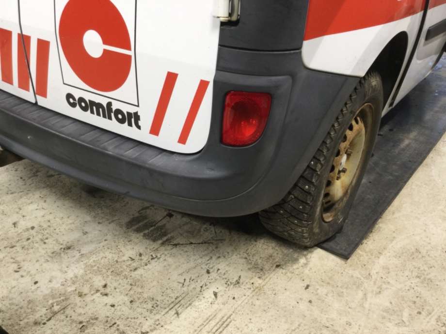 Støtfanger bak til Renault Kangoo 2008-2021 (Type II)  (RENAULT|)