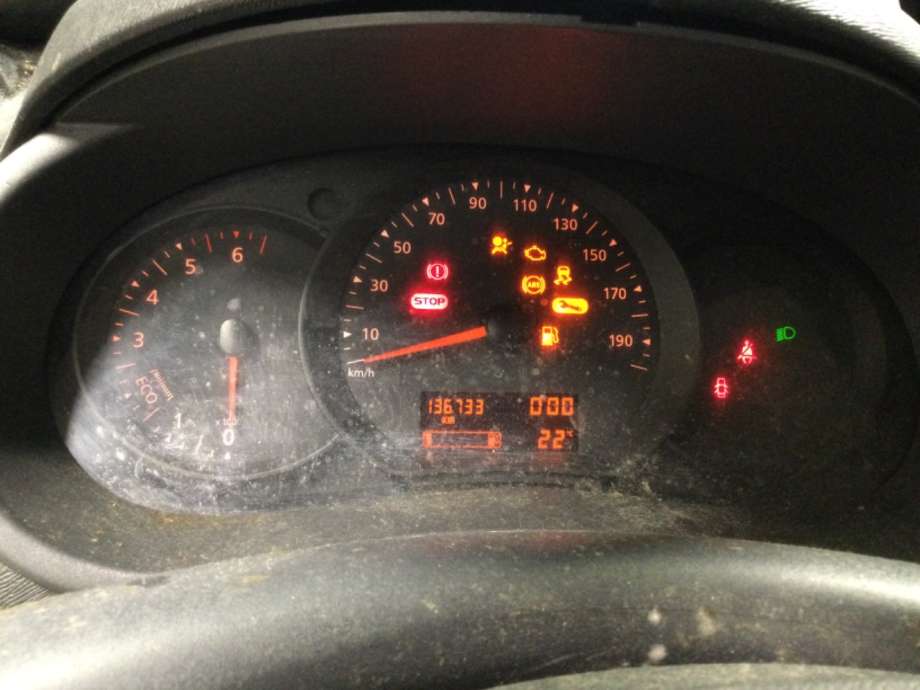 Speedometer til Renault Kangoo, 2008-2021 (Type II)  (RENAULT|)