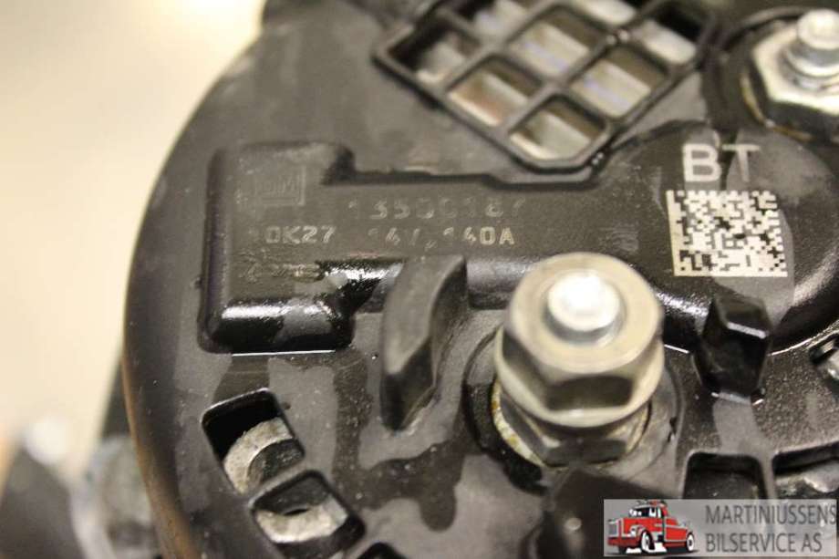 Dynamo til Opel Astra J, 2010-2015  (OPEL|13500187)