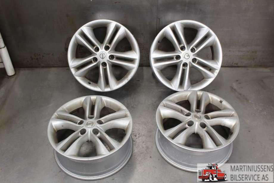 Felgsett aluminium til Nissan Qashqai, 2007-2010 (Type I, Fase 1)  (NISSAN|3 ET40;5X114)