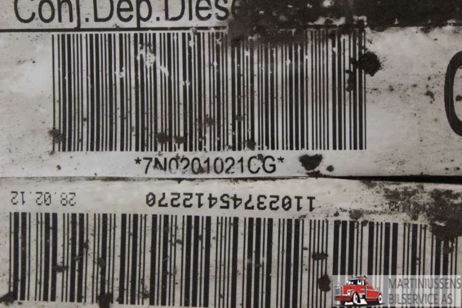 Dieseltank til VW Sharan 2010-->> (Type II)  (VOLKSWAGEN||7N0201021CG)