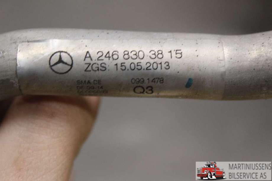 Aircondition rør til Mercedes A-Klasse 2012-2018 (W176) (W176) (MERCEDES||A 246 830 38 15)
