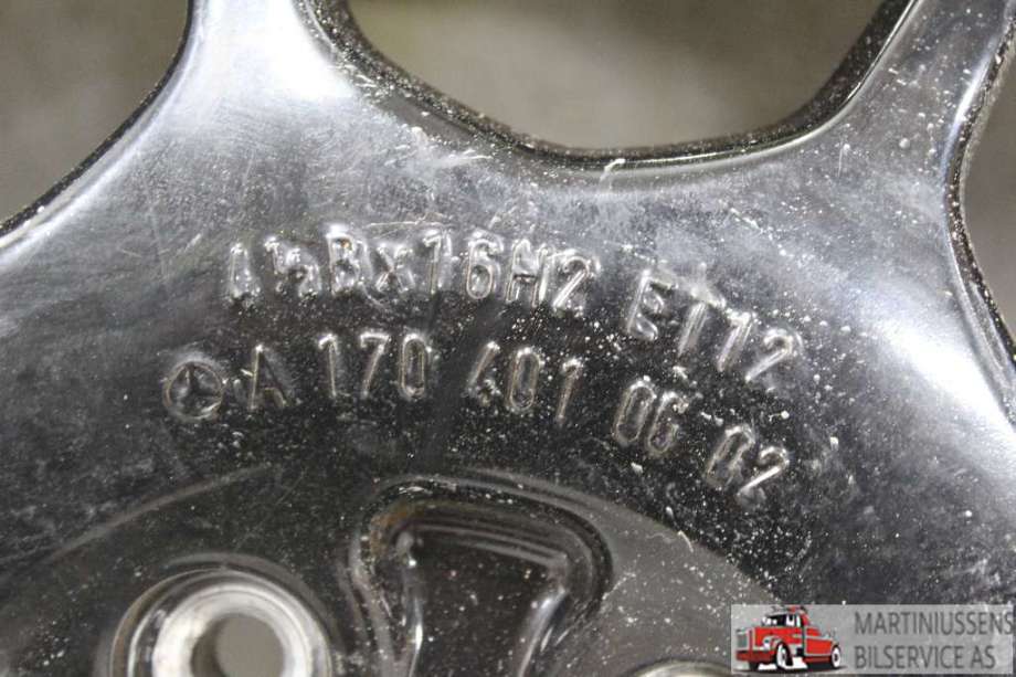 Reservehjul til Mercedes C-Klasse 2004-2007 (Fase 2) (W203) (W203) (MERCEDES|5X112||VREDESTEIN)