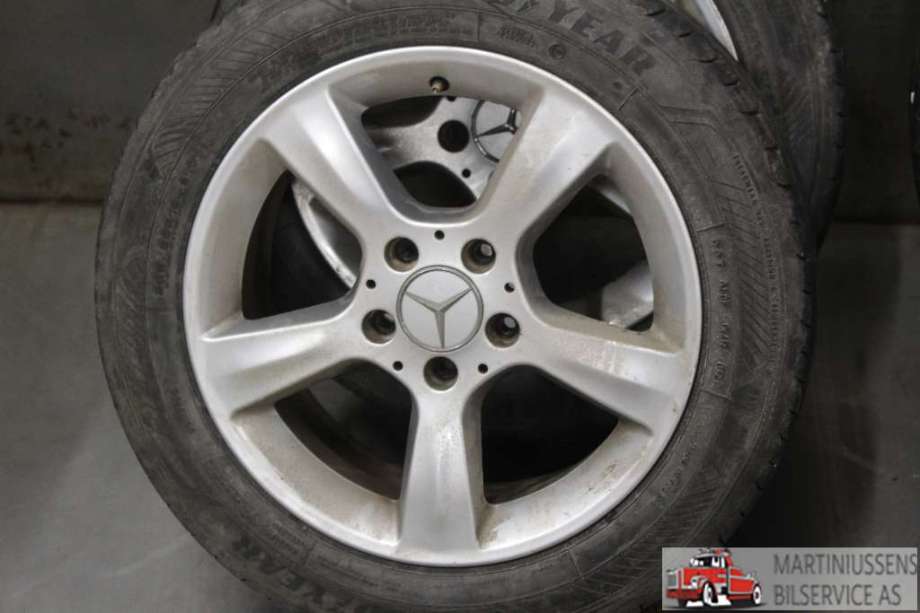 Felgsett aluminium til Mercedes C-Klasse 2004-2007 (Fase 2) (W203) (W203) (MERCEDES|5X112 ET31|16"|7X16 ET31)