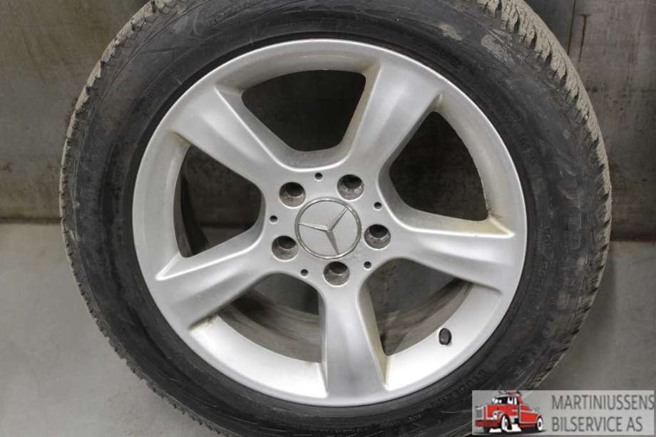 Felgsett aluminium til Mercedes C-Klasse 2004-2007 (Fase 2) (W203) (W203) (MERCEDES|5X112 ET31|16"|7X16 ET31)