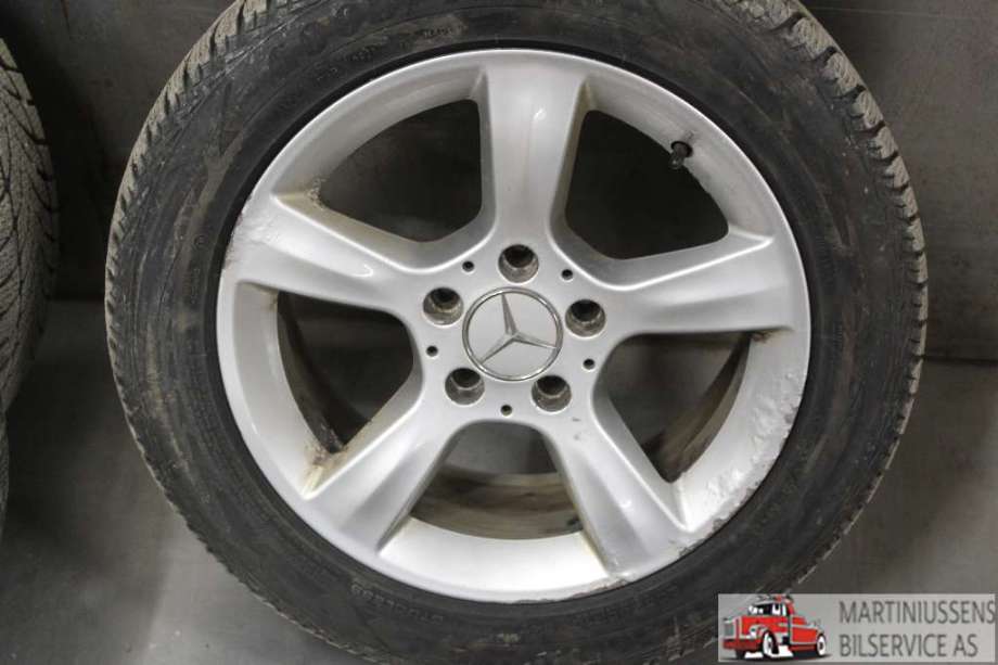 Felgsett aluminium til Mercedes C-Klasse 2004-2007 (Fase 2) (W203) (W203) (MERCEDES|5X112 ET31|16"|7X16 ET31)