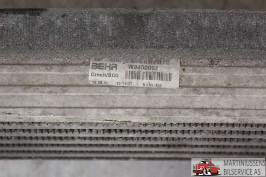 Intercooler til VW Polo 2009-2014 (Type V, Fase 1)  (VOLKSWAGEN||W9450002)
