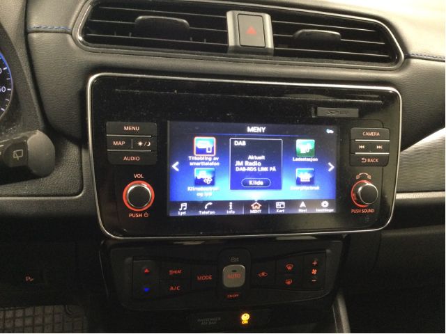 Bilstereo til Nissan Leaf, 2018-->> (Type II)  (NISSAN|)