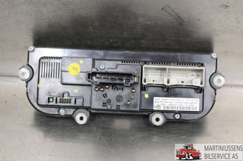 Varmeapparat betjening til VW Caddy 2010-2015 (Type III, Fase 2)  (VOLKSWAGEN||5HB 011 292-73)
