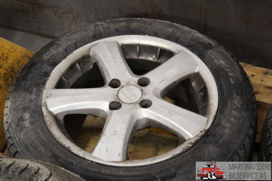 Felgsett aluminium til Toyota Yaris 2009-2011 (Type II, Fase 2)  (TOYOTA||4X100|5X15 ET 37;6)