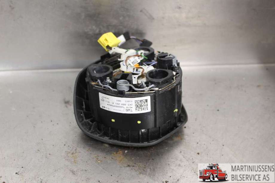Airbag rattpute til VW Caddy 2015-2020 (Type III, Fase 3)  (VOLKSWAGEN||2K5 880 201 M)