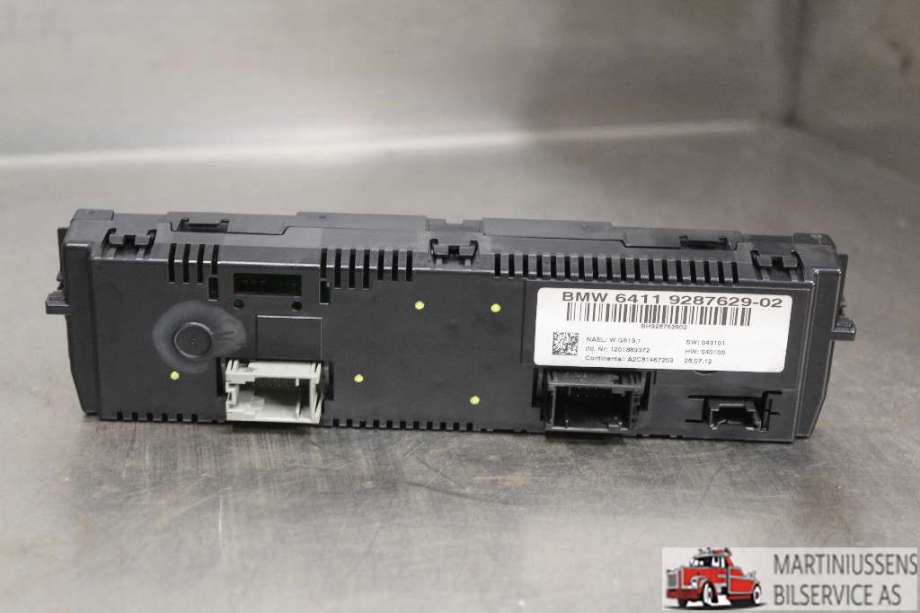 Varmeapparat betjening til BMW X3 2010-2017 (F25) (F25) (BMW||6411 9287629-02)